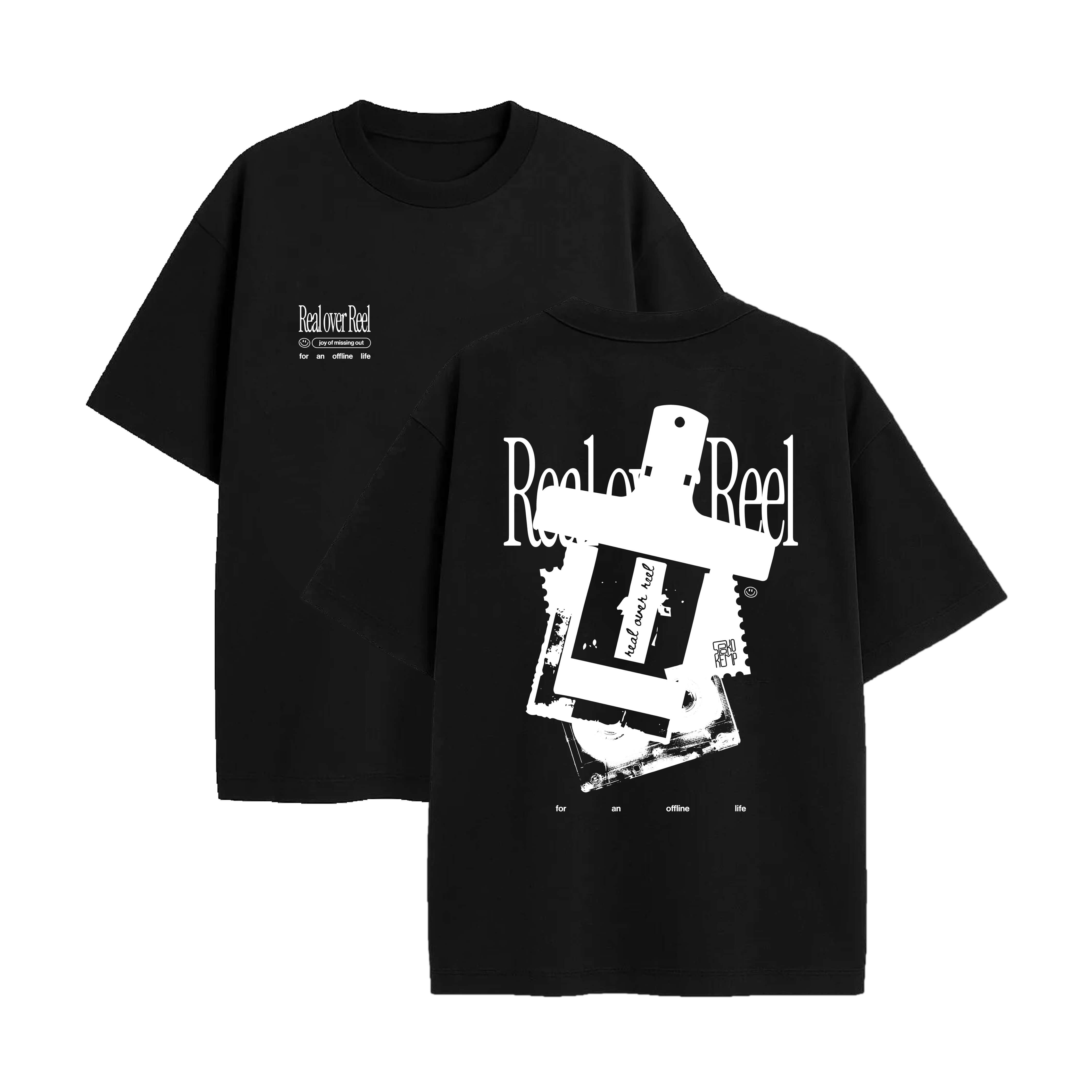 black tees biały-spokokemp